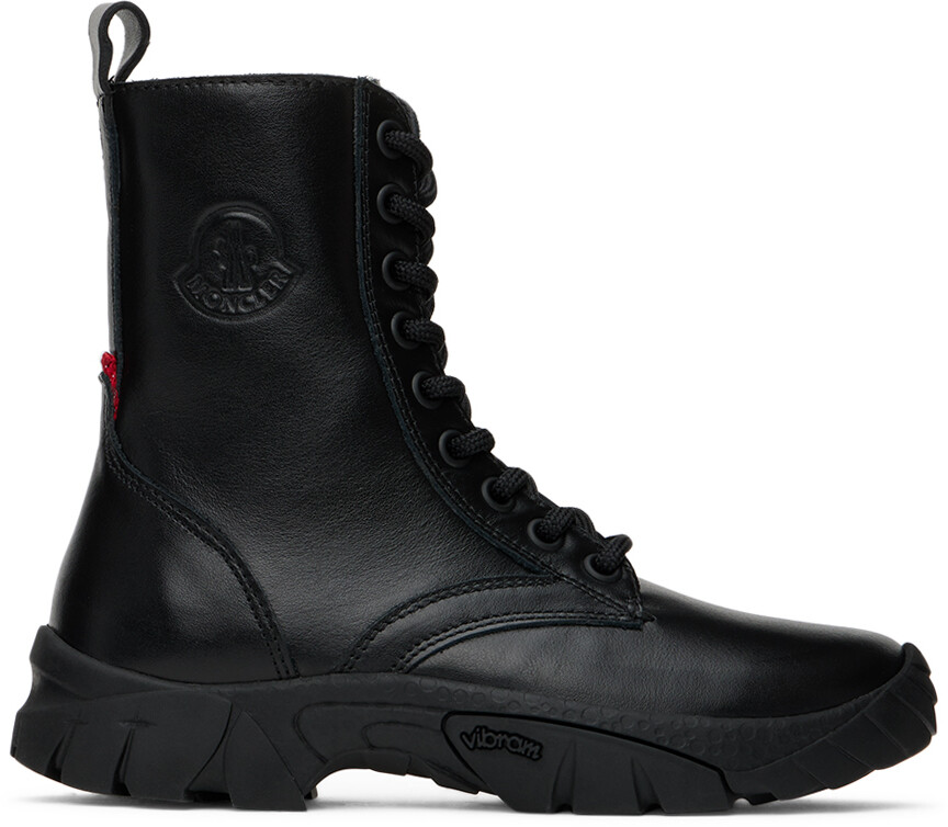 

Moncler Enfant Kids Черные треккинговые ботинки Petit Larue