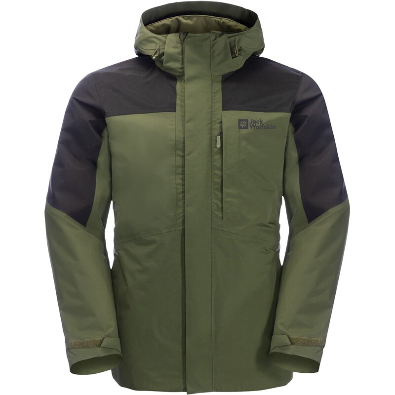 

Двойная куртка romberg 3в1 jkt m Jack Wolfskin, цвет greenwood