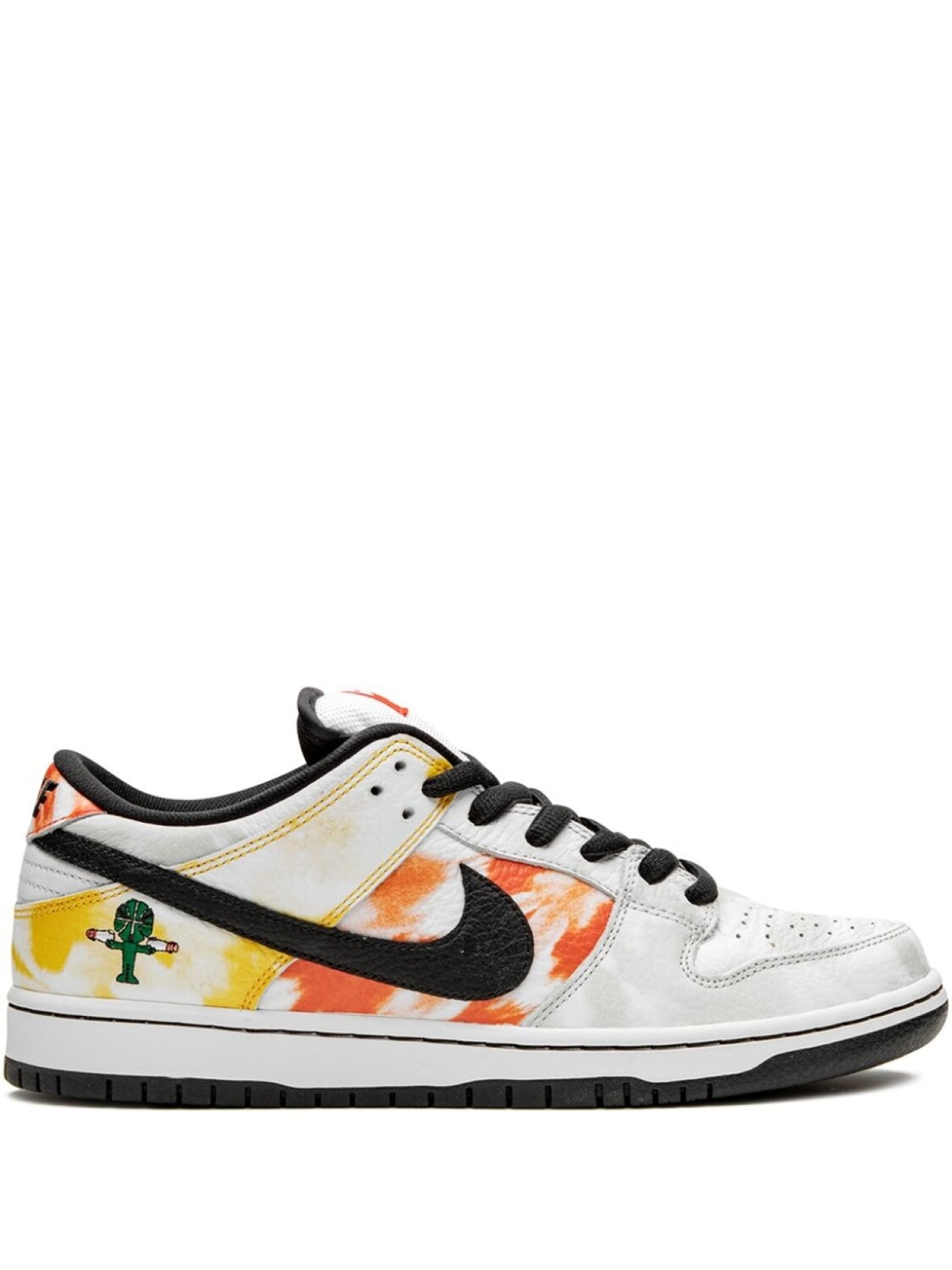 

Nike кроссовки SB Dunk Low 'Tie-Dye Raygun 2019', белый