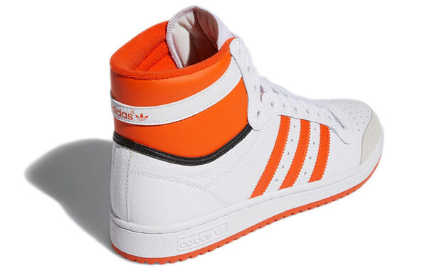 Кроссовки топ десятка высокие Adidas, белый — фото 4