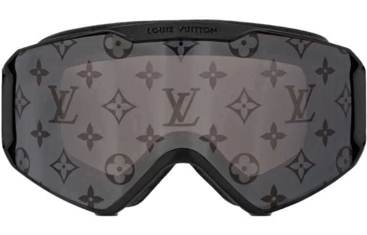 

Лыжные очки Louis Vuitton с логотипом, черный