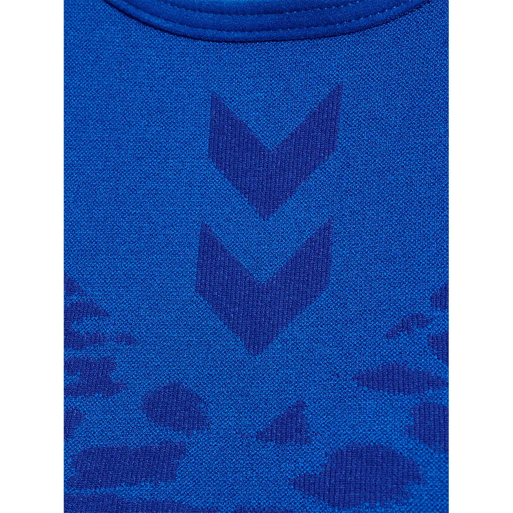 

Спортивный топ Hummel MT Leo seamless, синий
