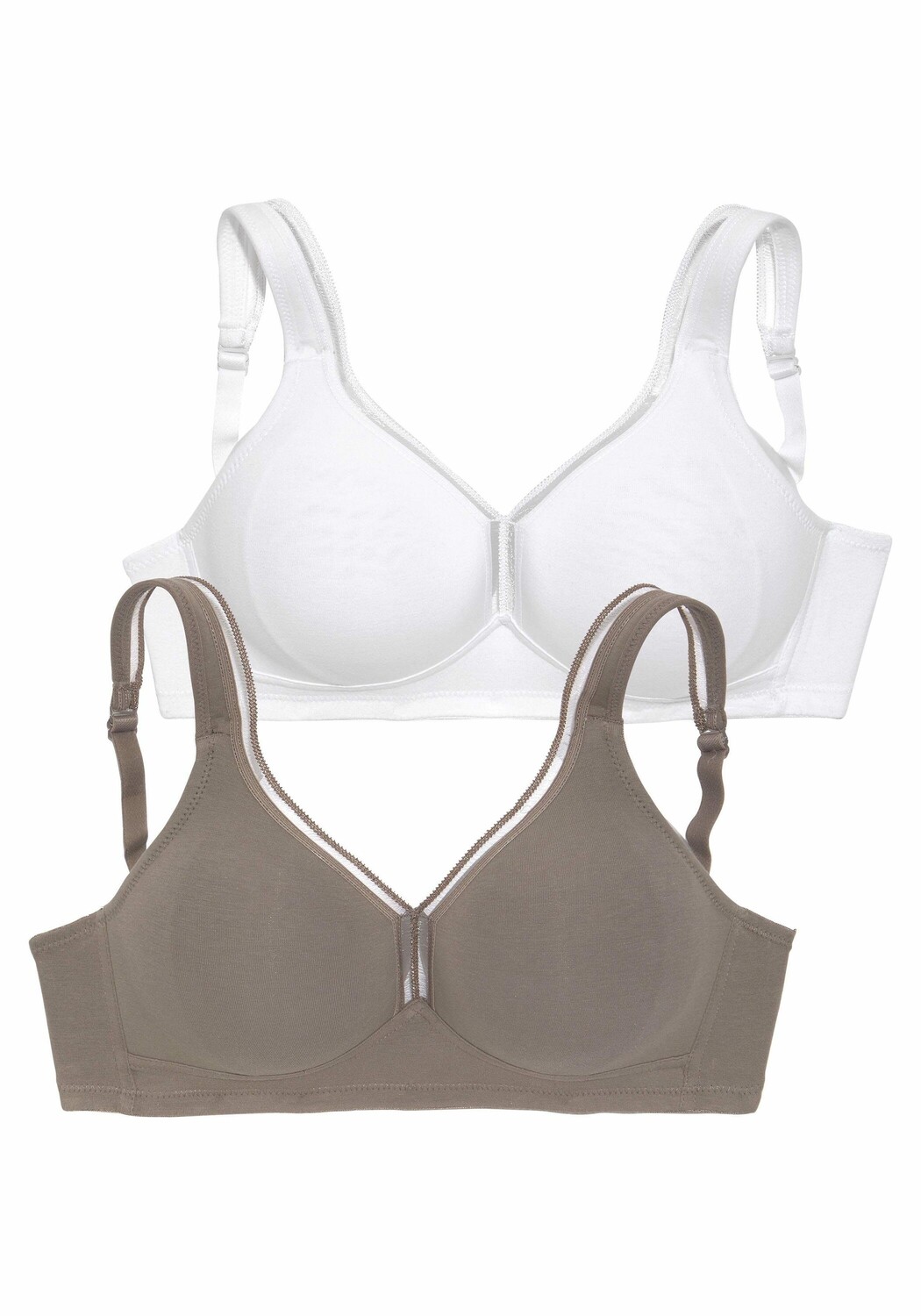 

Бюстгальтер с косточками PETITE FLEUR T Shirt BH, цвет taupe+weiß
