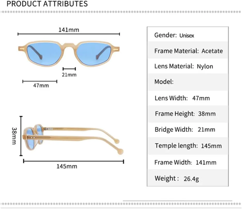 

Ретро-солнцезащитные очки в маленькой оправе «кошачий глаз» из ацетата для женщин и мужчин, очки с защитой от УФ-излучения UV400 для активного отдыха LANGSER, C8