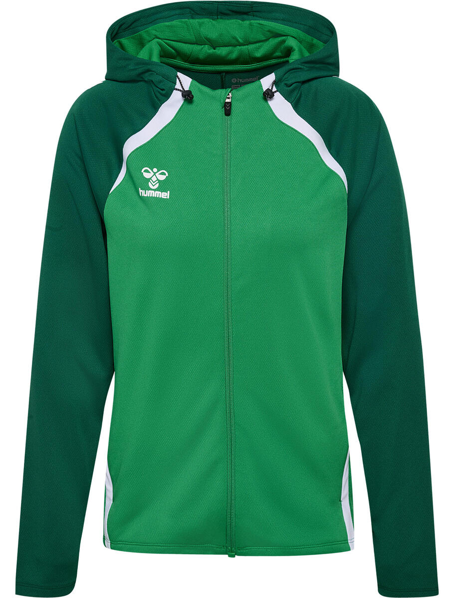 

Куртка на молнии с отверстиями для больших пальцев Hmllead Football Women HUMMEL