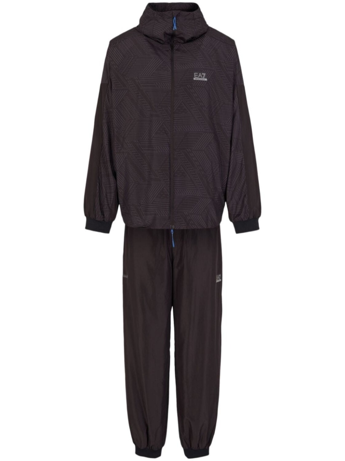 

Ea7 Emporio Armani спортивная куртка с логотипом, черный
