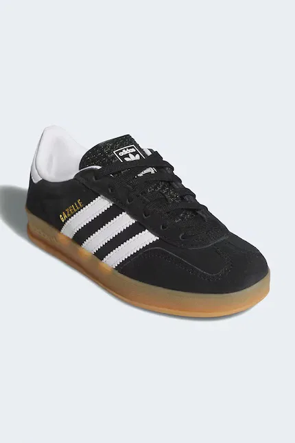 Кроссовки детские Gazelle Indoor Adidas Originals, черный — фото 2