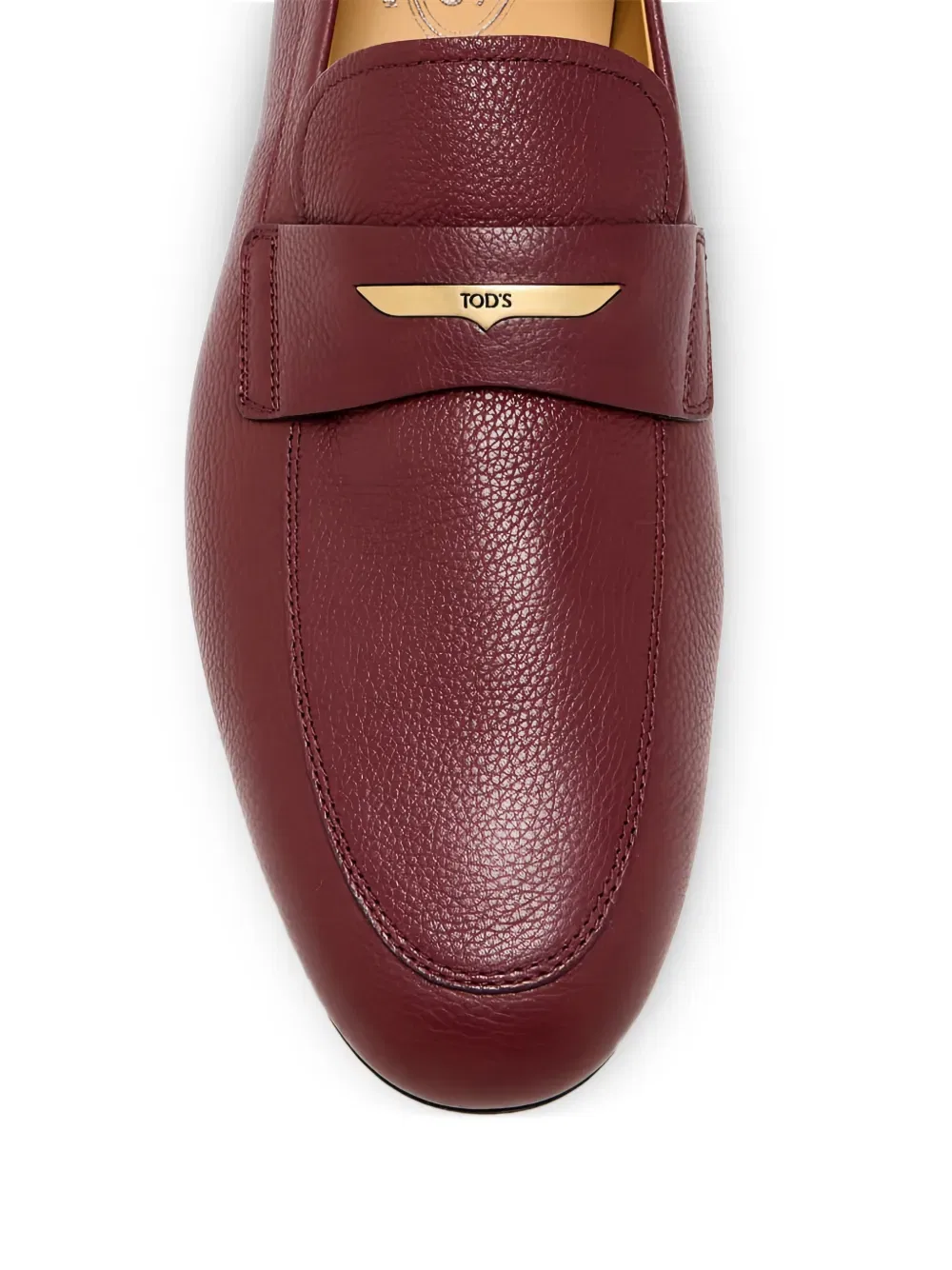 Лоферы с декоративными накладками Tod'S, красный — фото 4