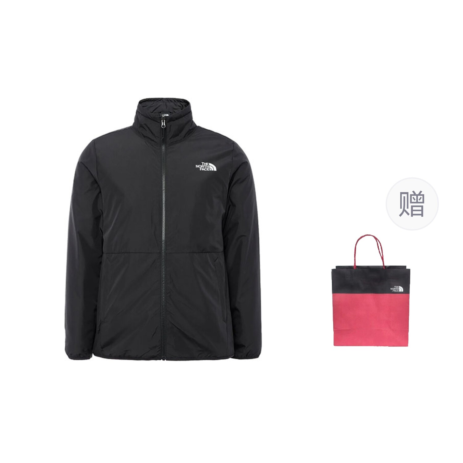 

Ветровка мужская Черный Подарочный Пакет The North Face