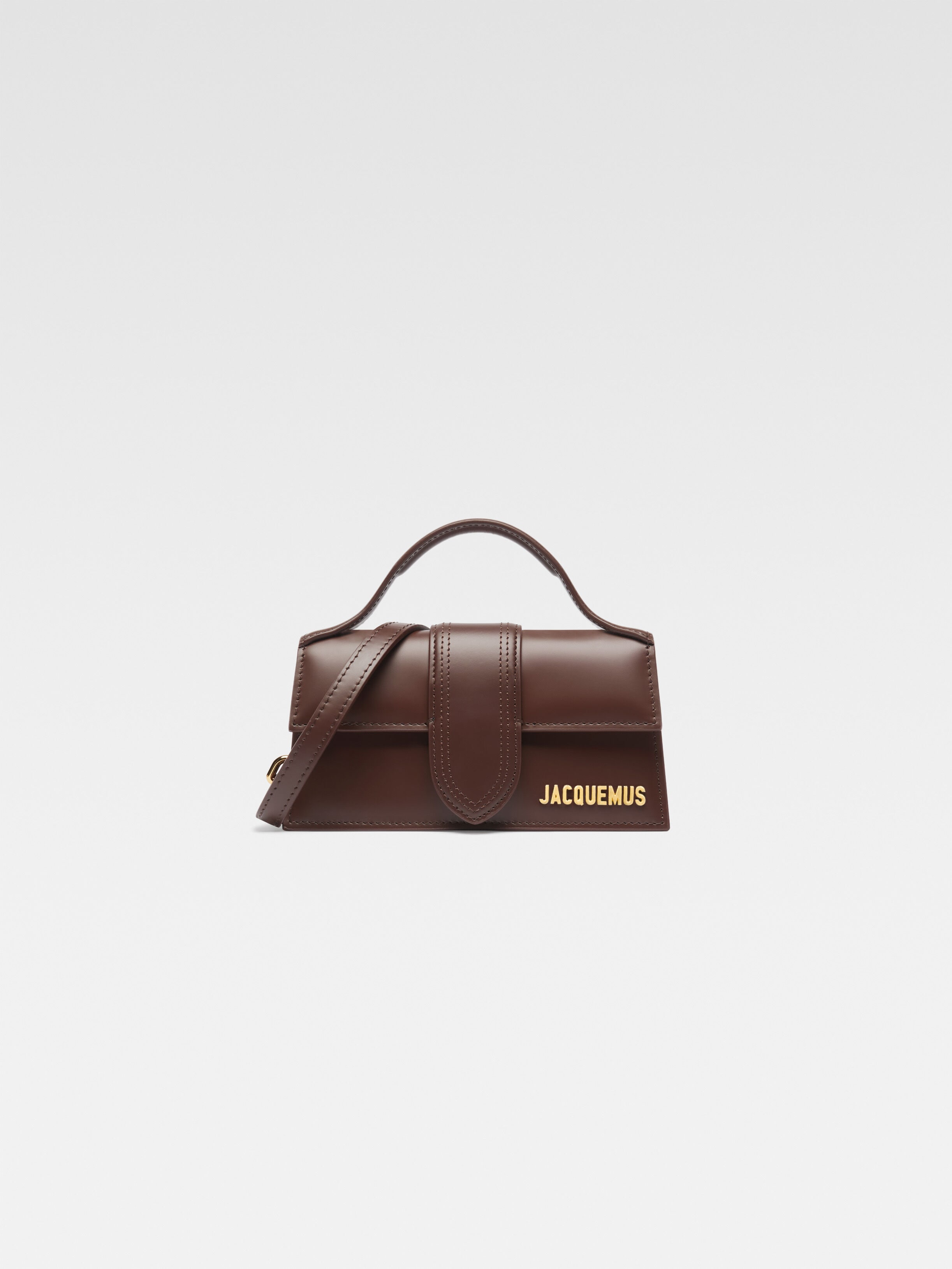 

Маленькая сумка с клапаном JACQUEMUS The Bambino, коричневый