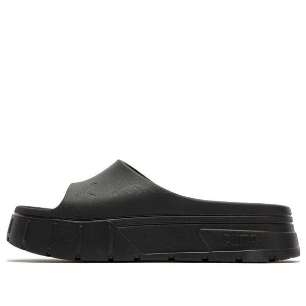 Тапочки mayze stack injex 'triple black' Puma, черный