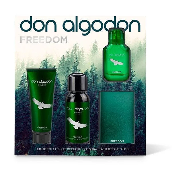 Туалетная вода для мужчин DON ALGODON Estuche Freedom 1 шт