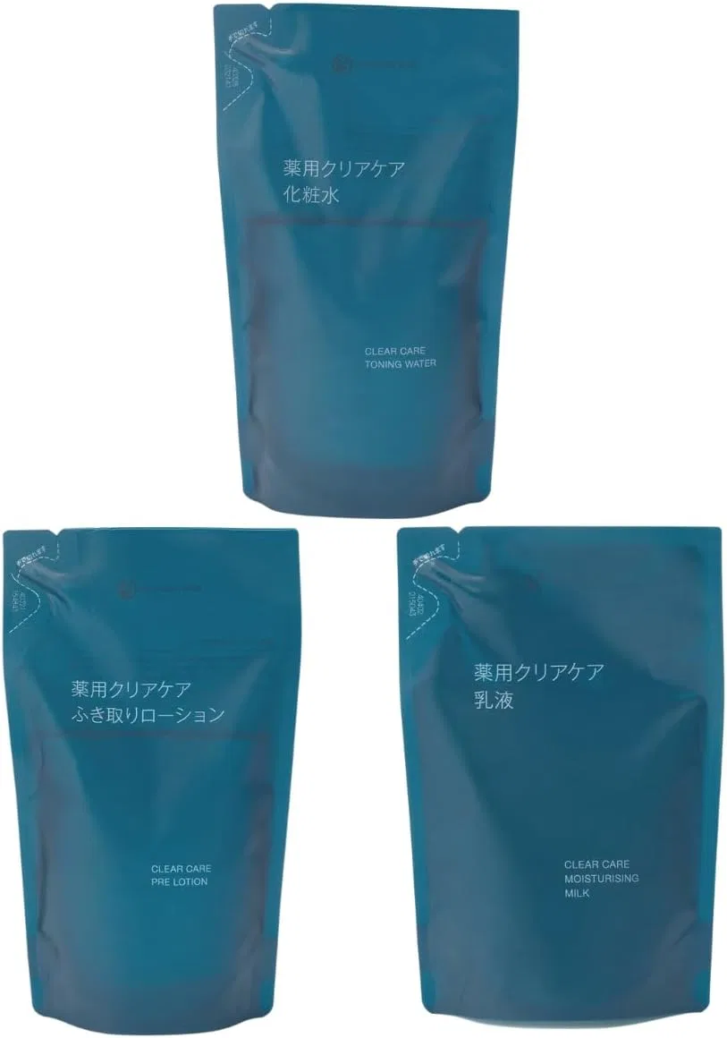 Набор для ухода за проблемной кожей Медицинская серия Refill Set лосьон и эмульсия, 2 предмета, без отдушек