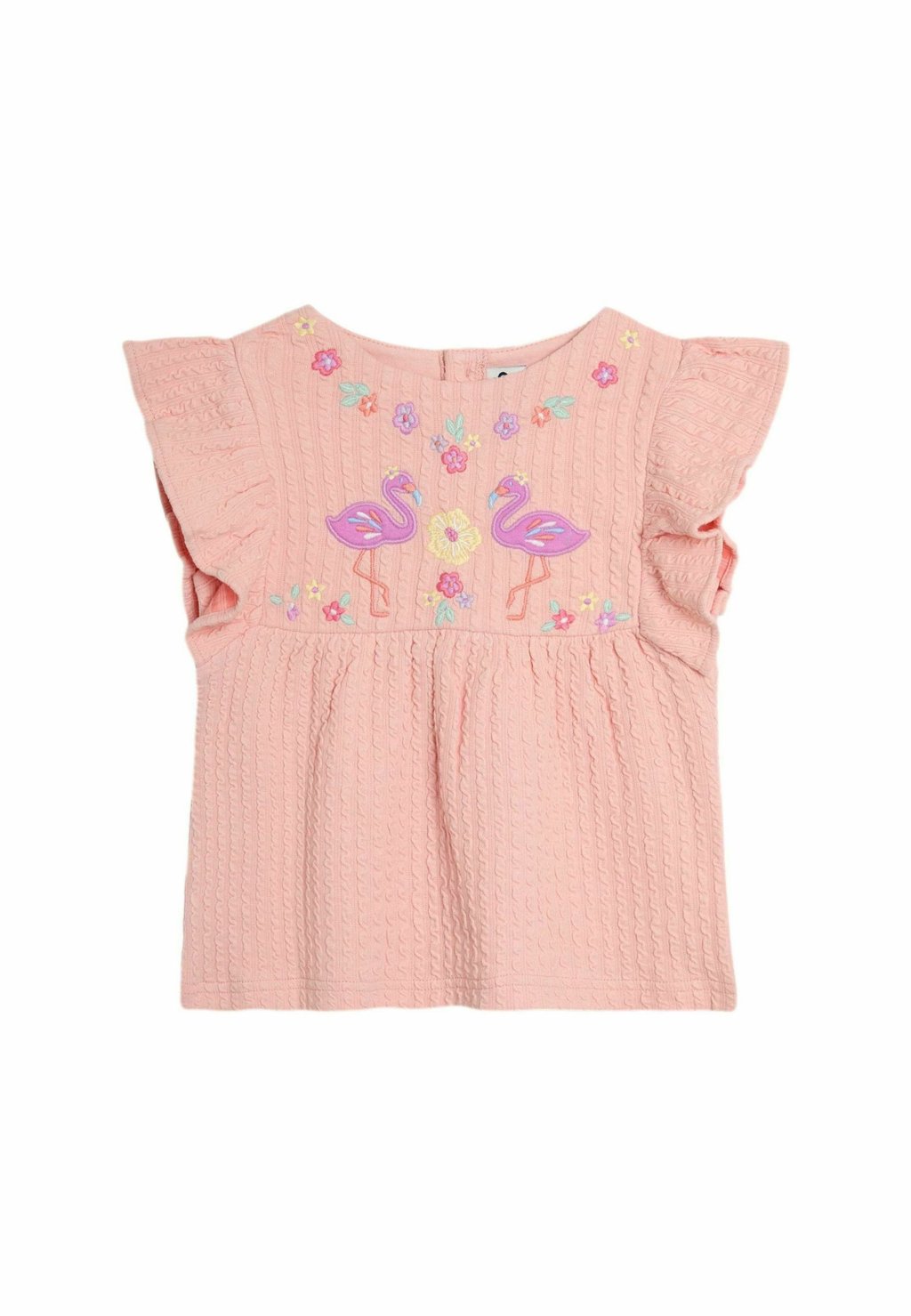 

Футболка с принтом JoJo Maman Bébé, фуксия