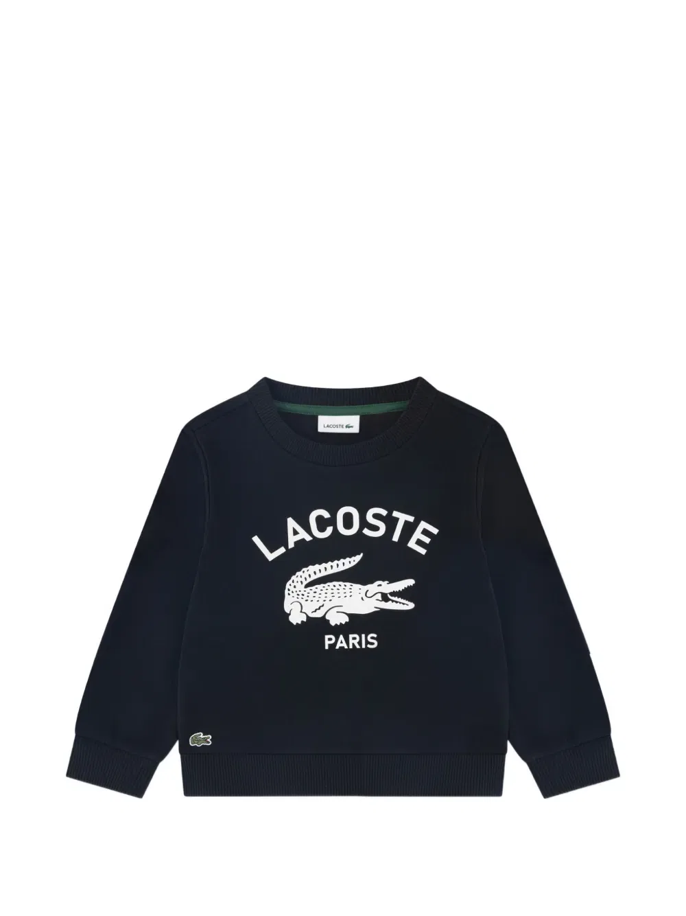 Спортивный костюм с логотипом Lacoste Kids, черный — фото 3