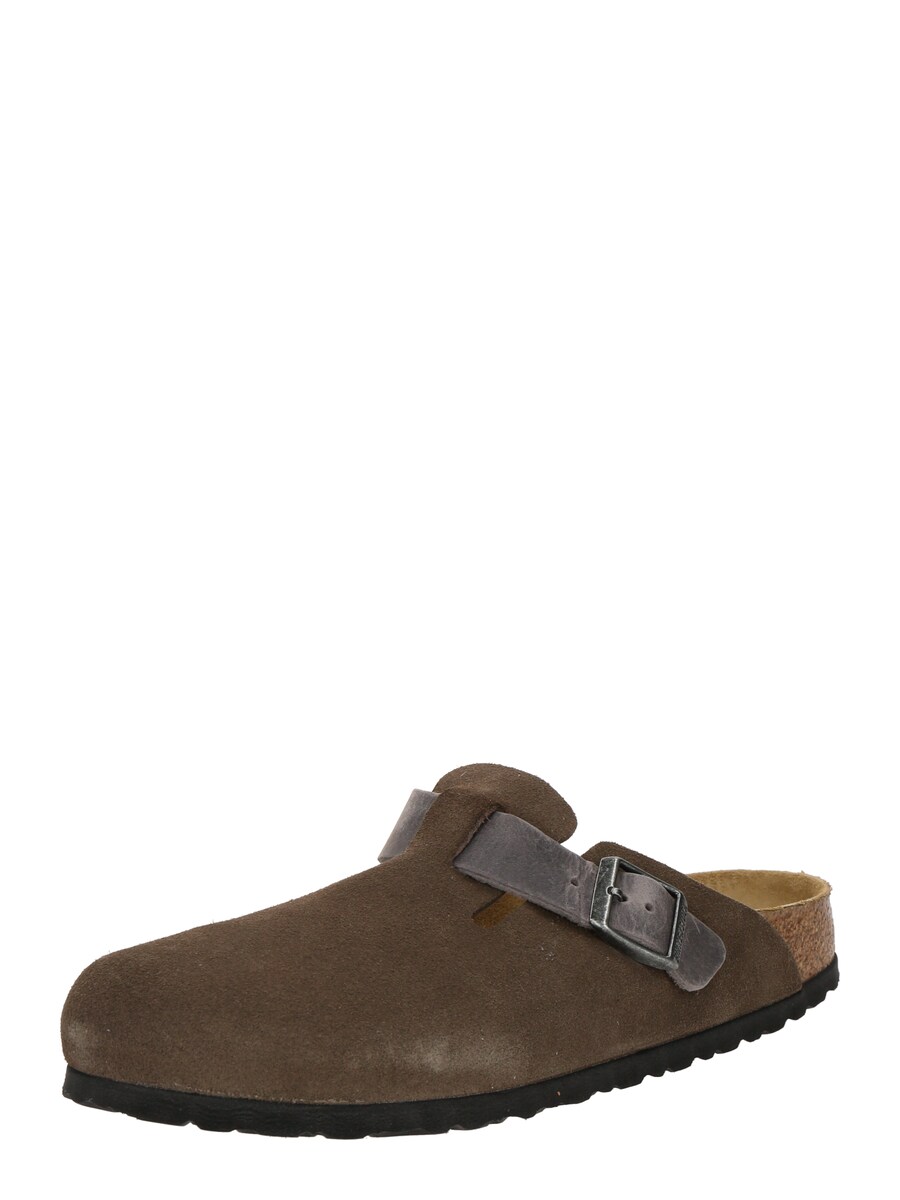 

Мюли BIRKENSTOCK Boston, темно-серый