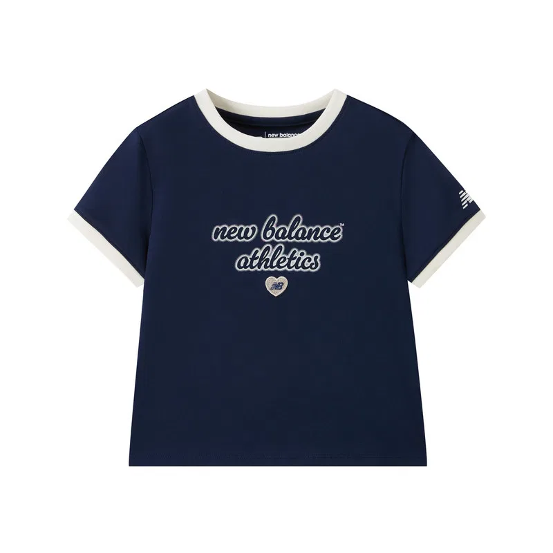 Футболка детская Quick Dry New Balance, Navy Blue