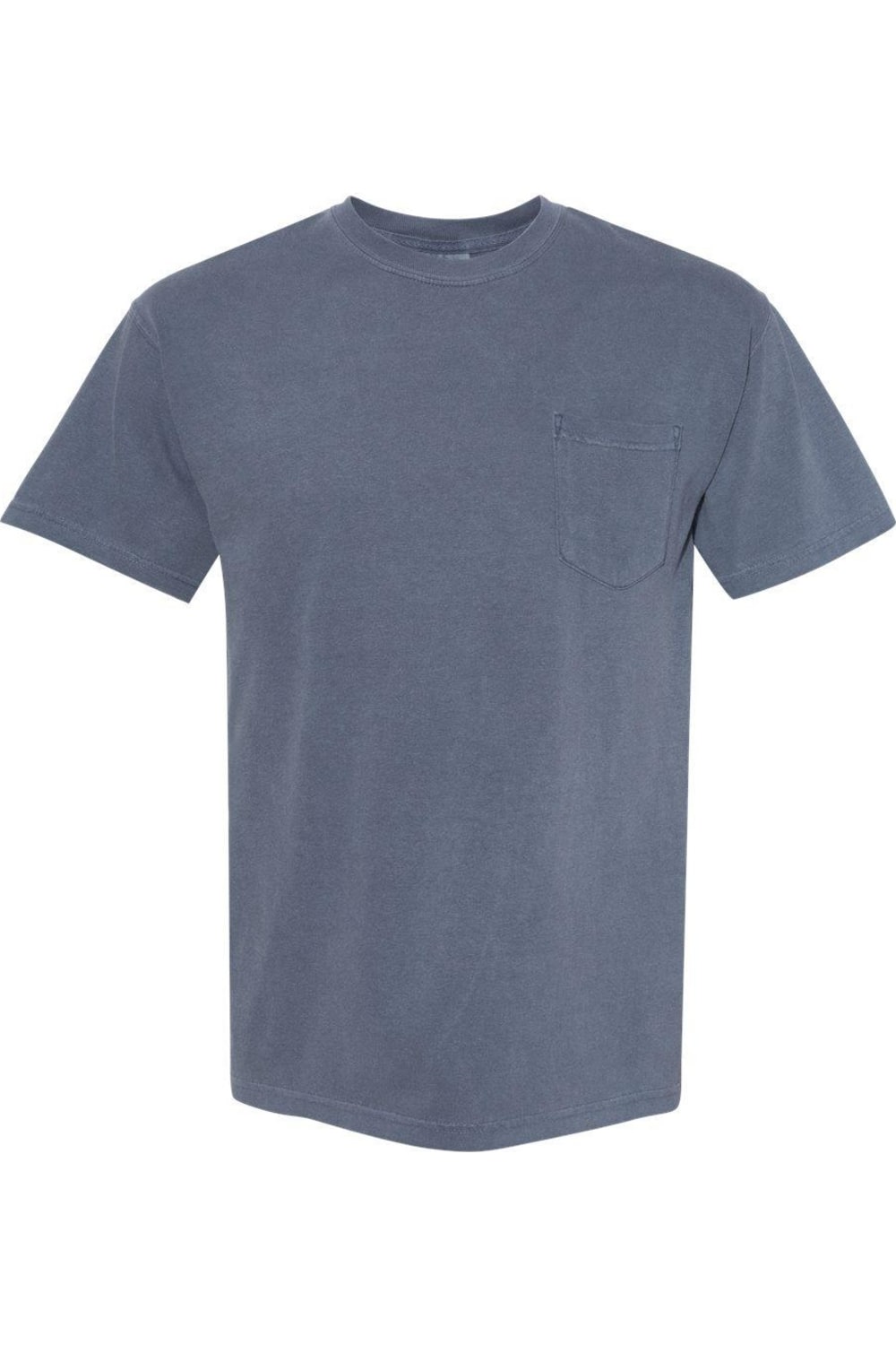 

Футболка Comfort Colors Garment-Dyed Heavyweight Pocket, цвет denim
