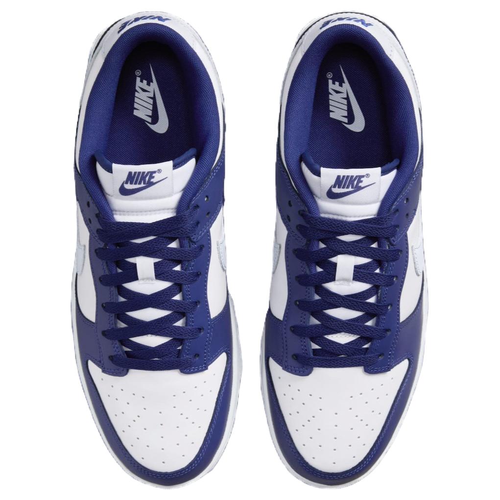 Dunk Low Deep Royal Football Grey Nike, White Blue — фото 4