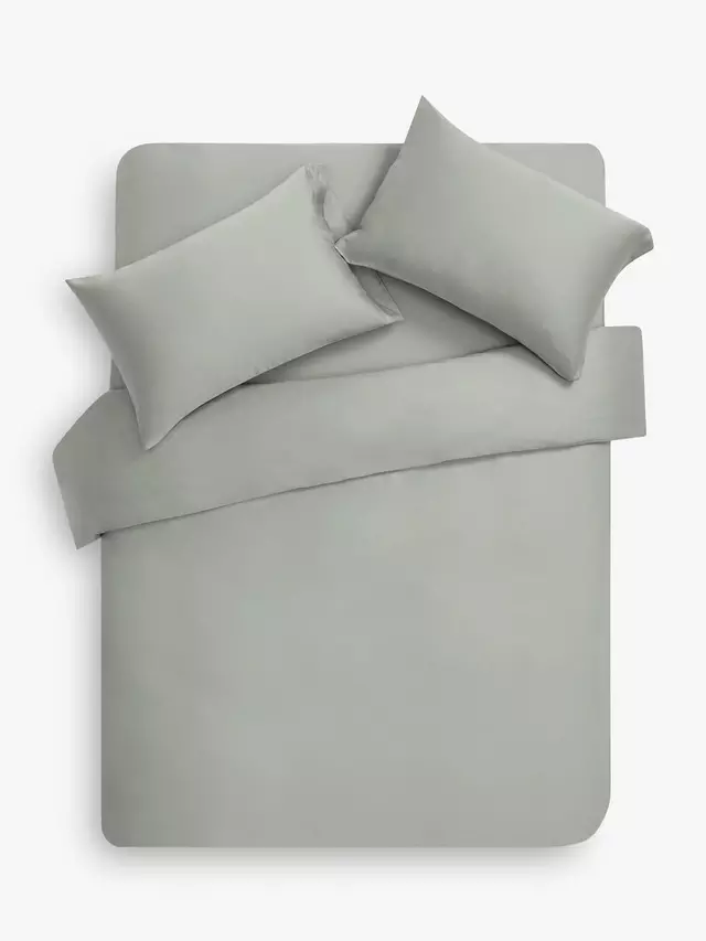 

Постельное белье John Lewis Cool & Silky TENCEL 300 Thread Count, цвет sage