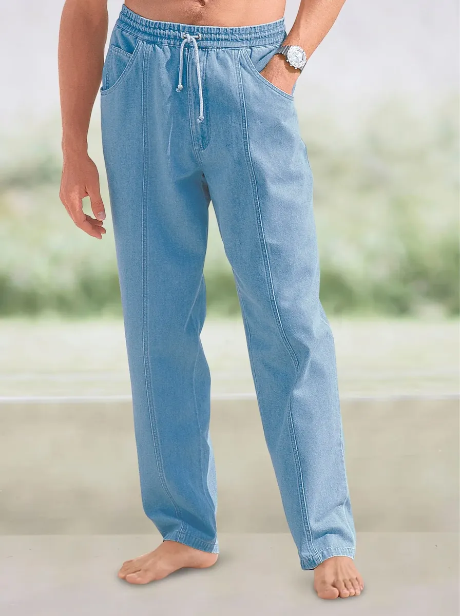 

Классические брюки без застежки Classic, цвет Blue-Bleached