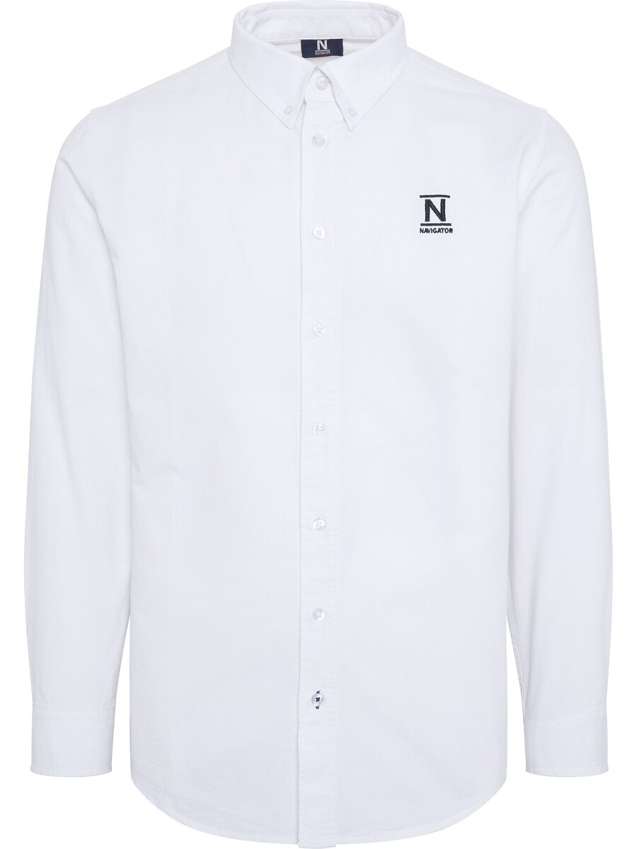 

Повседневная рубашка Navigator Regular fit Button Up Shirt, белый