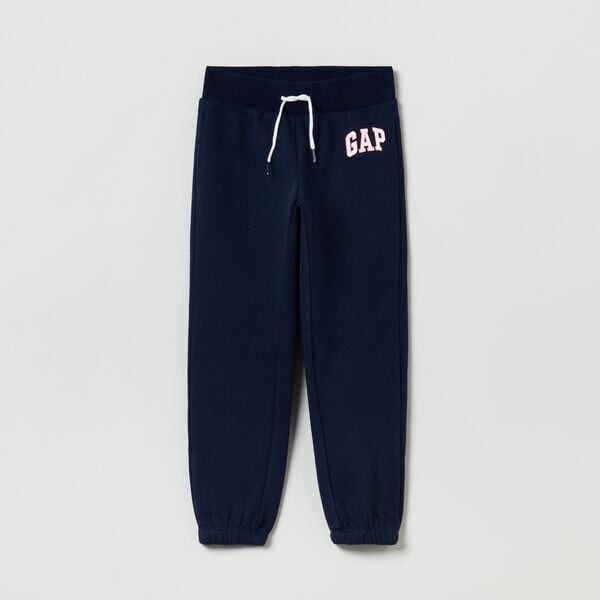 

Флисовые джоггеры с логотипом Gap, синий
