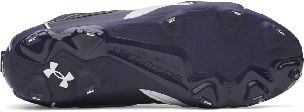 Under Armour мужские бейсбольные бутсы Yard Icon Mt, (410) Midnight Navy/Midnight Navy/Midnight Navy — фото 3