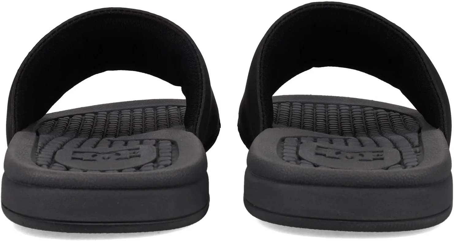 Мужские шлепанцы DC Bolsa DC Shoes, черный/серый/красный — фото 3