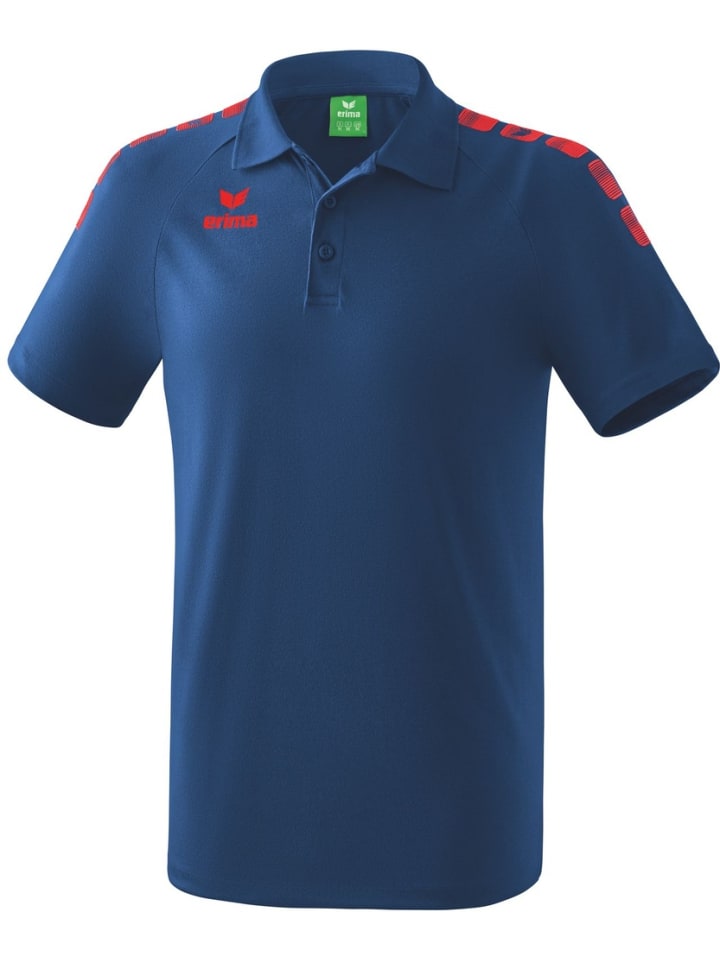 

Футболка поло Essential 5-C Poloshirt erima, синий