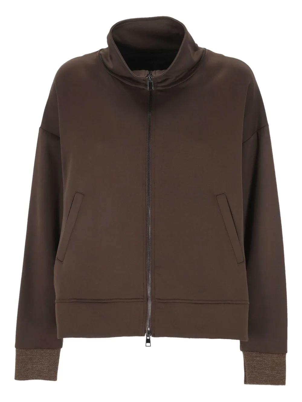 

Толстовка на молнии Lorena Antoniazzi, коричневый
