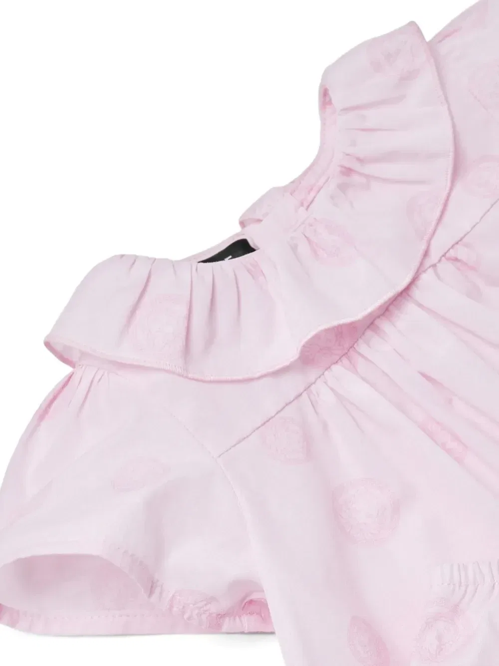 Детский комплект с медальонами и оборками (набор из трех предметов) Versace Kids, черный — фото 3