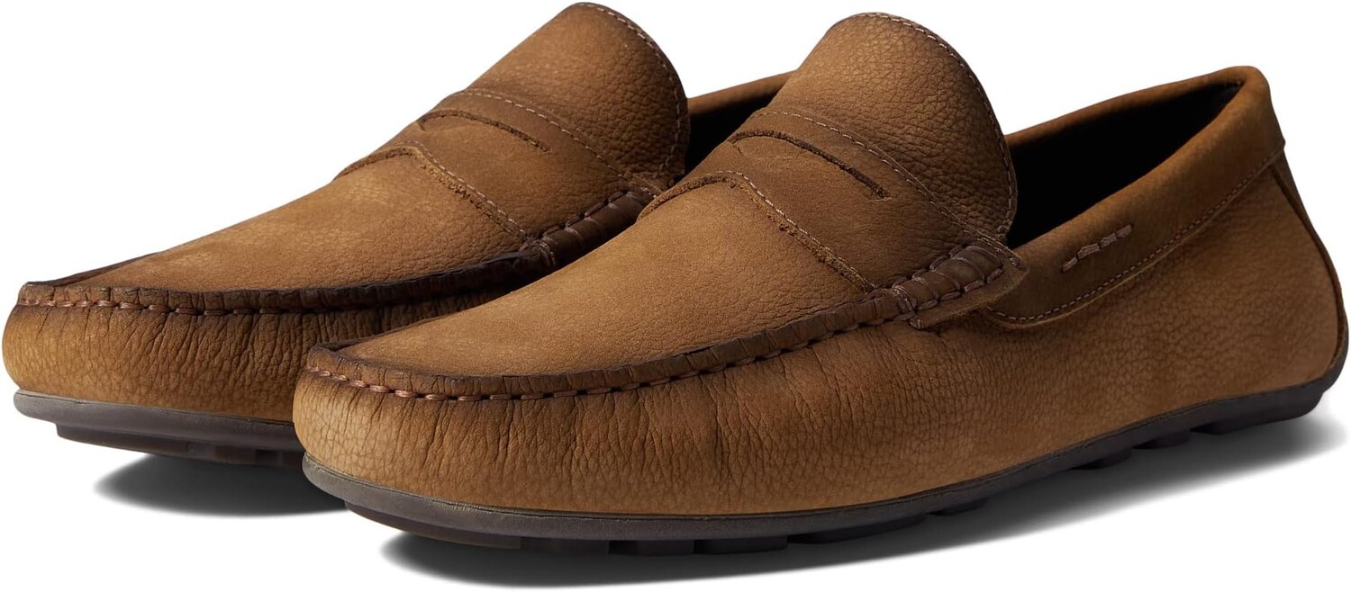 

Лоферы Nebraska Marc Joseph New York, цвет Havana Nubuck Grainy