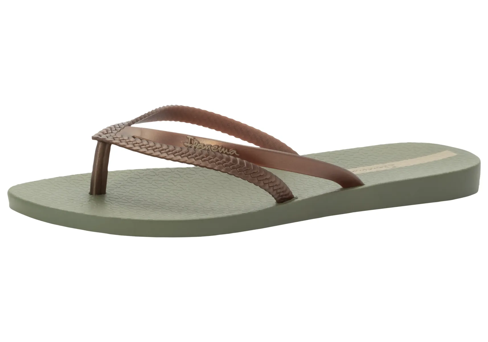 

Шлепанцы Ipanema "IPANEMA BOSSA FEM", цвет Green/Bronze