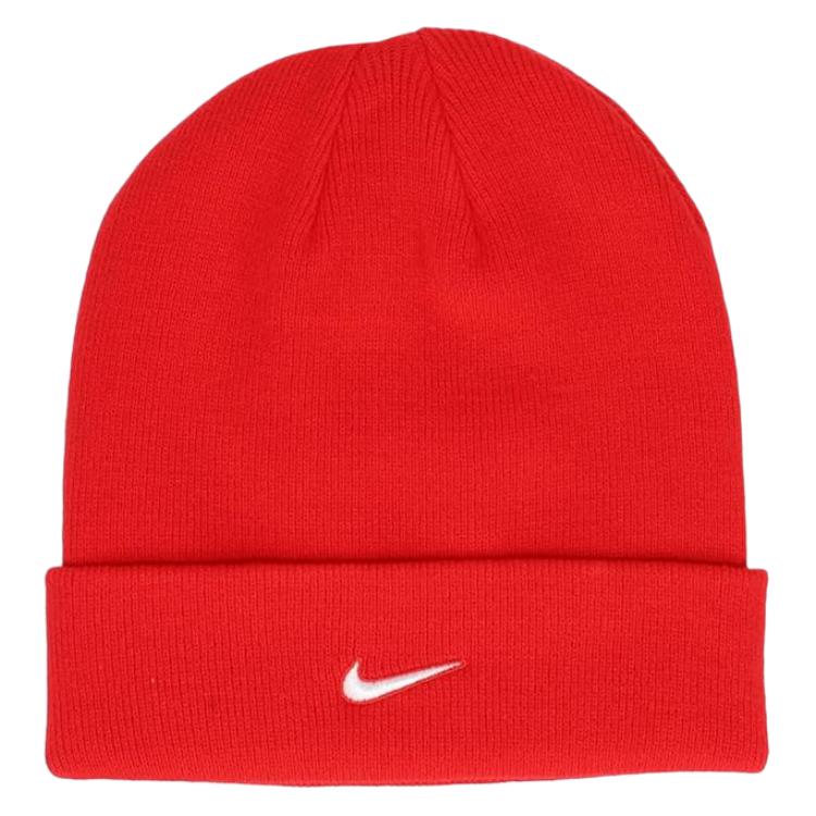 

Nike Унисекс вязаная шапка из полиэстера красная, Red