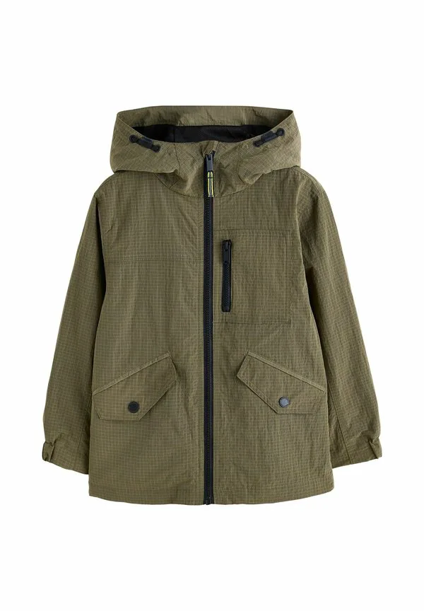 Обычная посадка утилитарный анорак короткое пальто Next, Khaki Green