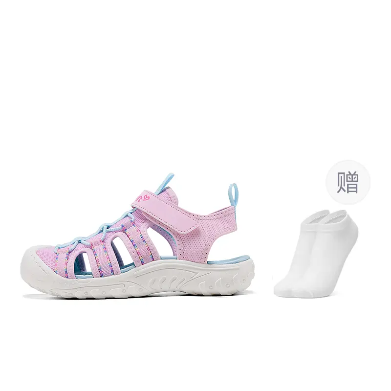 

Skechers Kids Сандалии детские, износостойкие, дышащие, легкие, с амортизацией, светло-розовые