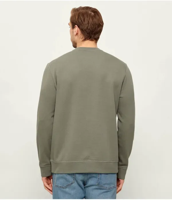 Толстовка Westart regular fit Boss Orange, зеленый — фото 3
