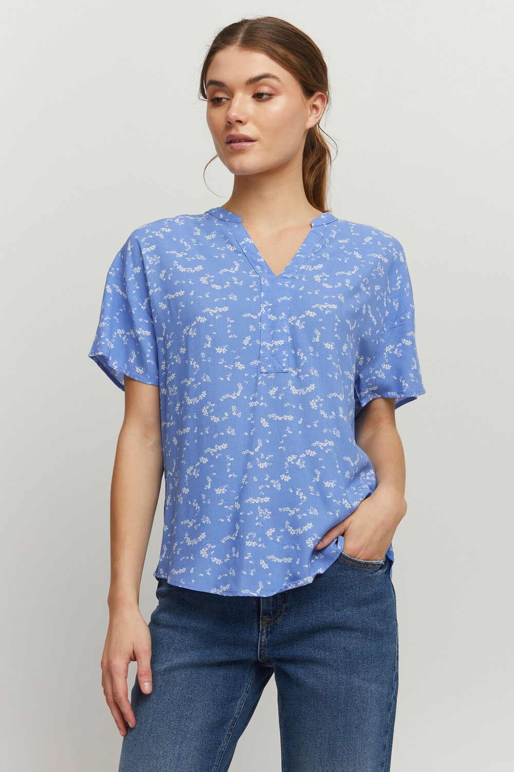 

Блуза b.young Shirt, синий