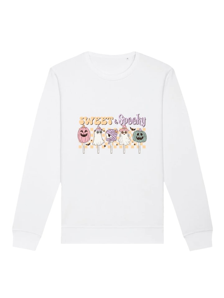 

Толстовка F4NT4STIC Sweatshirt Retro Halloween Sweet & Spooky, белый