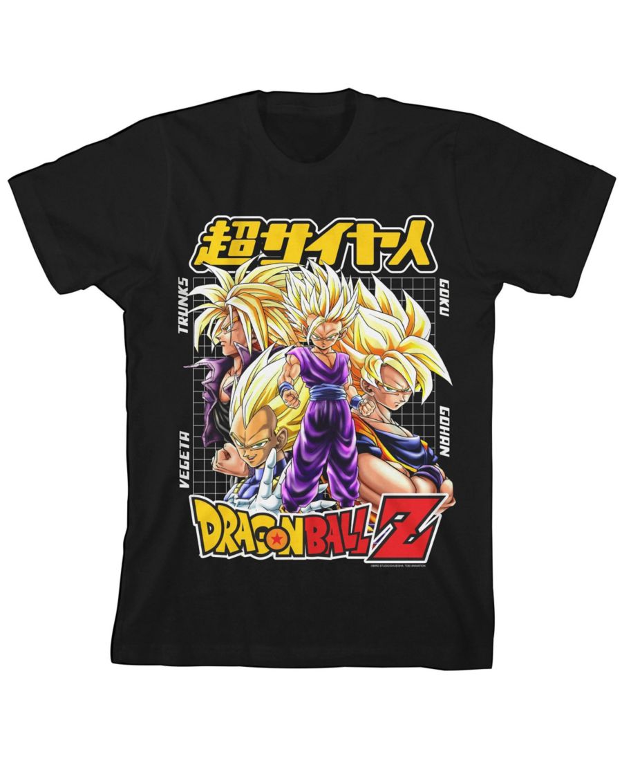 

Футболка с коротким рукавом и круглым вырезом, черная, для мальчиков, с изображением Супер Сайяна, размер XXL Dragon Ball Z, Black, Черный, Футболка с коротким рукавом и круглым вырезом, черная, для мальчиков, с изображением Супер Сайяна, размер XXL Drago