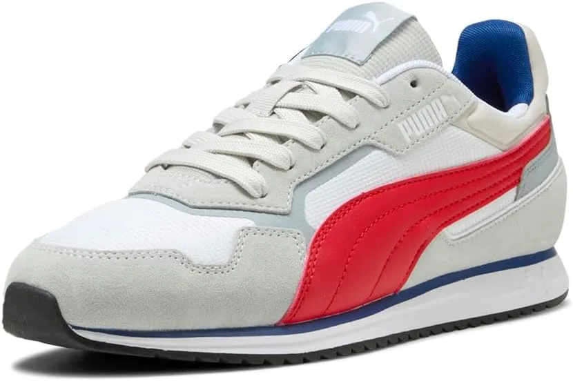 Мужские кроссовки PUMA Softride St Miller на шнуровке, повседневные, серые, серый — фото 2