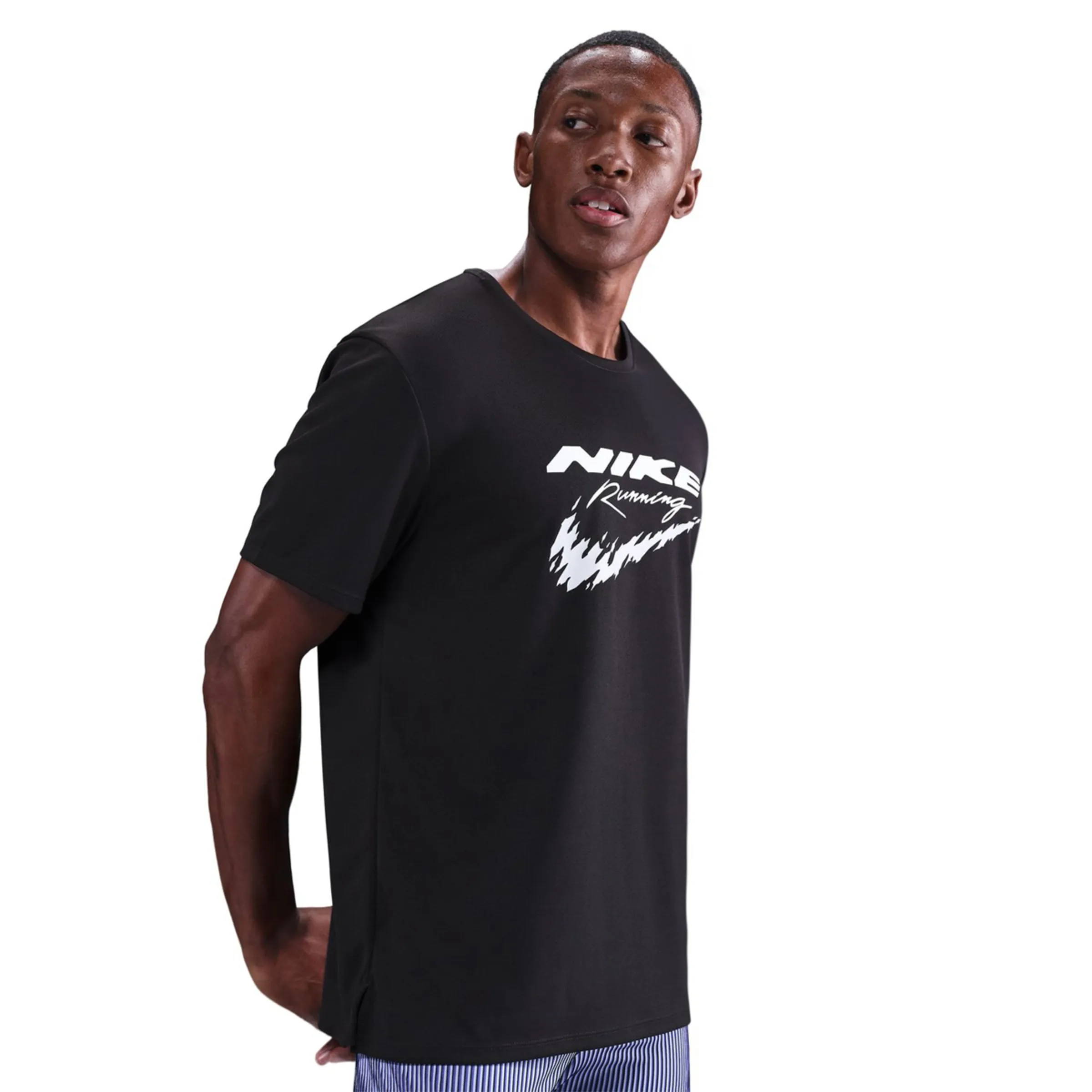 

Мужская футболка Dri-FIT Miler Ss Nike, черный