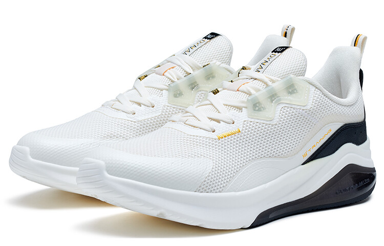 Кроссовки 361° Training Shoes Men Low-top Feather White/vintage Yellow, цвет Feather white/vintage yellow — фото 3