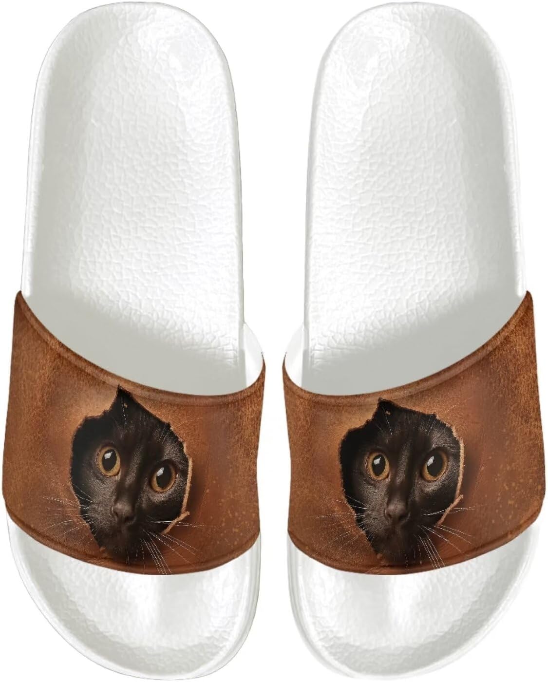 

Мужские шлепанцы Psesaysky, открытый носок, нескользящие для душа, с одной полосой, белые, удобная обувь с ультрамягкой подошвой, шлепанцы широкого размера для спа, ванной, бассейна и спортзала