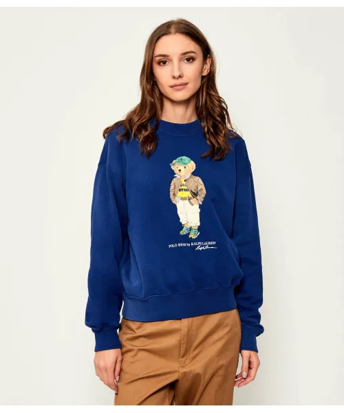 

Толстовка Relaxed fit Polo Ralph Lauren, синий