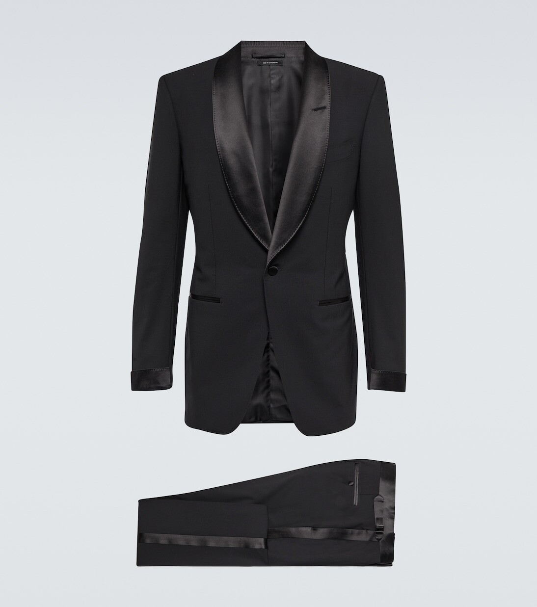 

Смокинг atticus из смесовой шерсти Tom Ford, черный