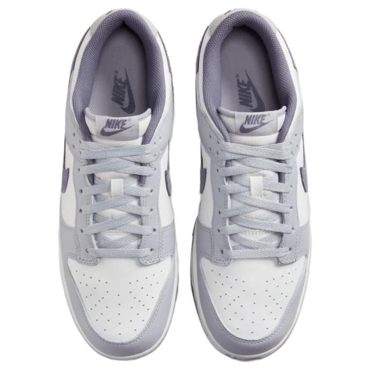 Кроссовки Nike Dunk Low SE Light Carbon, бело-серые — фото 3