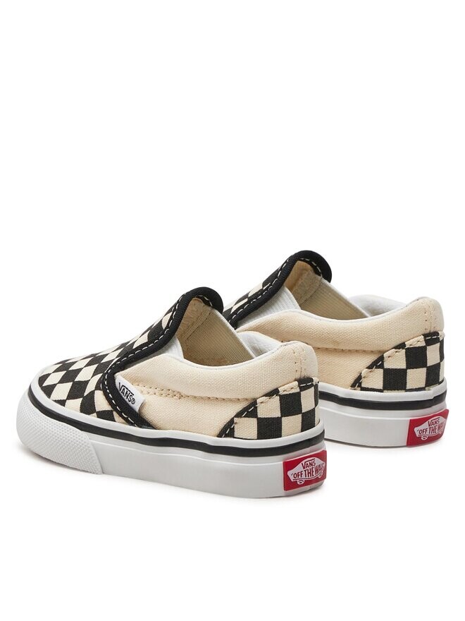 Тканевые кроссовки Classic Slip-On VN000EX8BWW Vans, красочный/белый — фото 3