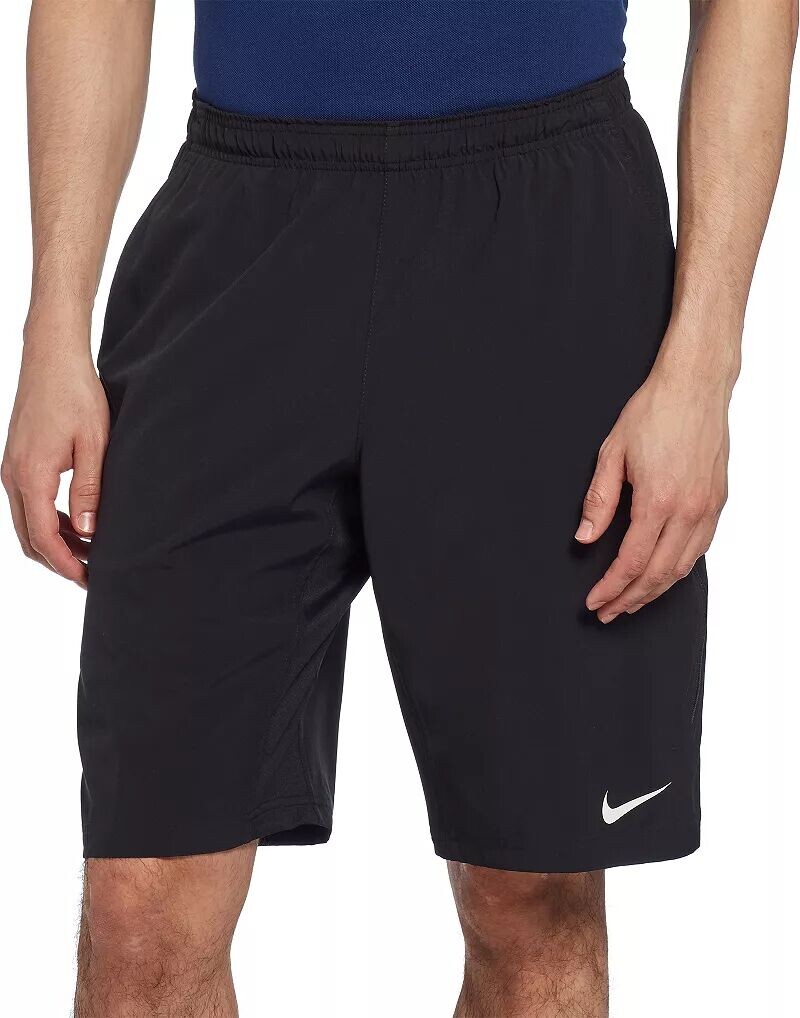 

Мужские теннисные шорты из тканого материала Nike N.E.T 11 дюймов, черный